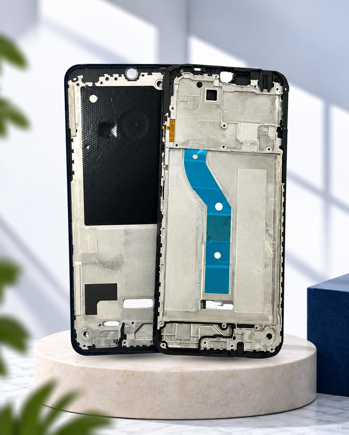 Compatible Replacement for Redmi A4 5G Middle Frame – Mobile Chassis Replacement